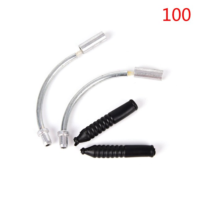 1 Set V Brake Noodles Cable Guide Bend Tube Pipe Plastic Sleeves Boots Protector Hose Hot MTB Mountain Bike Bicycle He Qiyong unisex