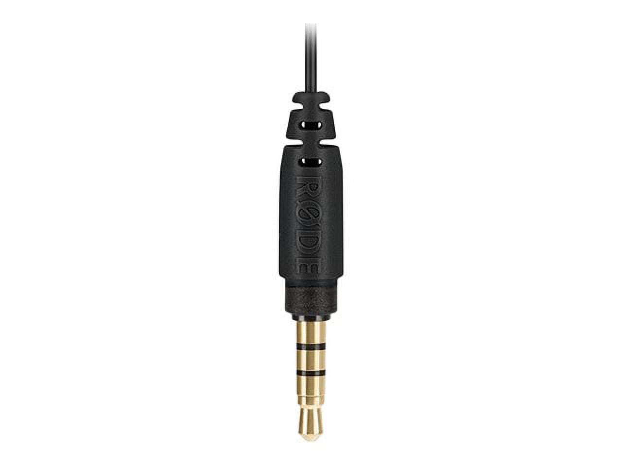 RODE Lavalier GO Professional Grade Wearable Microphone Black
