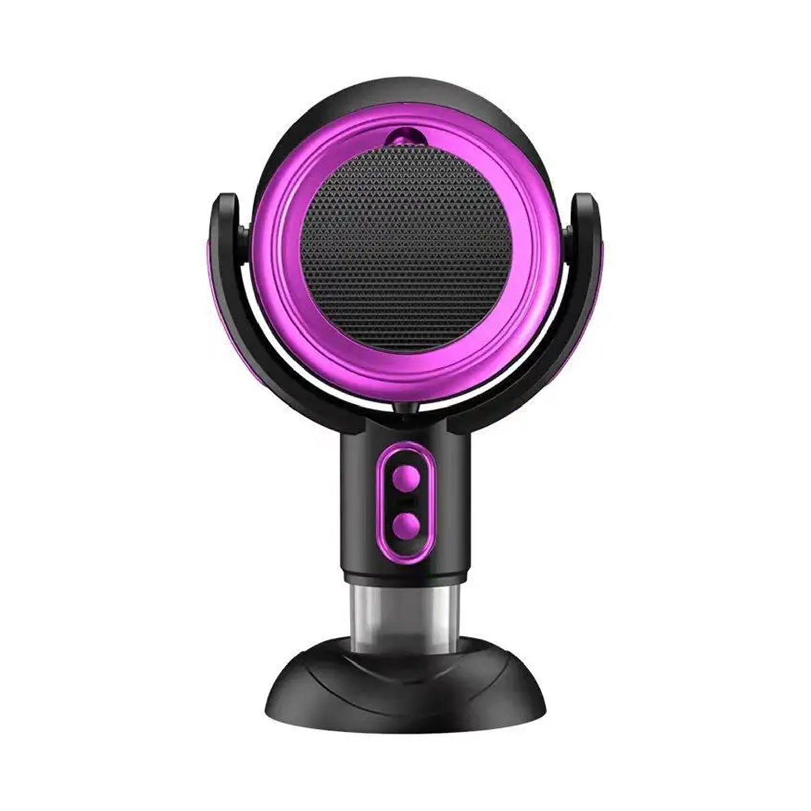 Purple Portable Mini Exhaust Hood Desktop Range Hood Exhaust Fan Suction Powerful