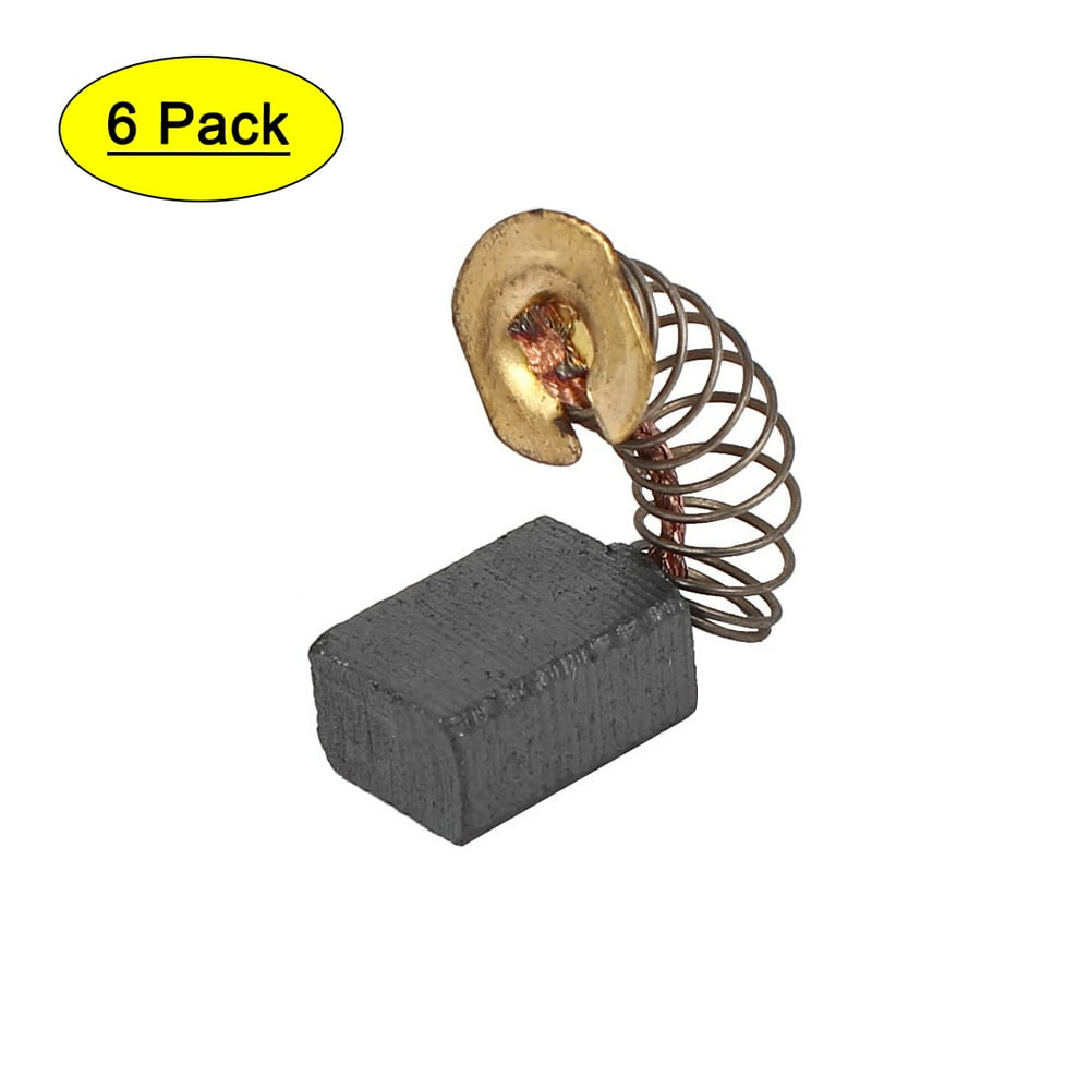 6 Pcs Replacement Motor Carbon Brushes 12mm x 9mm x 6mm for Electric