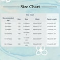 thumbnail image 6 of fatyb Girls Wide Leg Pants High Elastic Waistband Casual Trousers with Pockets Kids Girls Fashion Long Pants, 6 of 6