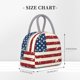 thumbnail image 2 of Easygdp Vintage American Flag Bolsa de Almuerzo Insulada Grande, Forro de Aluminio, Diseño Espacioso, a Prueba de Fugas, Ideal para Trabajo, Picnics, Viajes y Actividades al Aire Libre, 2 of 6