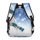 thumbnail image 4 of Fotbe Christmas Snowman In The Snow Mochila Casual con Estampado para Escuela, Viajes y Actividades al Aire Libre - Duradera, Ligera y Cómoda, 4 of 5