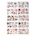 thumbnail image 4 of Christmas Face Stickers, Decorative Funny 10Pcs Safe Christmas  Stickers Easy Removal  For Party, 4 of 8