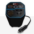 thumbnail image 1 of Yimiti Car Inverter Power Inverter 12V To 110V Car Outlet Adapter 12V Inverter-24V, 1 of 9
