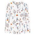 thumbnail image 4 of Jsaierl Womens Christmas Cardigan Sweaters Plus Size Dressy Long Sleeve Cute Printed Open Front Button Knit Outwear, 4 of 5