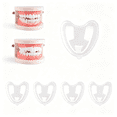 thumbnail image 2 of XIRQI 2026 New Veneers Upper and Lower Dent Temp Tooth Cement Tooth Cover Night Molar Cap Molar Oral Care Night Molar Cap Molar Mouth Guard for Nighttime Teeth Grinding Bruxism, 2 of 7