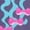 Purple, variant on Inktastic Blue Jellyfish, Cute Jellyfish With Pink Ribbons T-Shirt