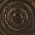 thumbnail image 4 of DecMode Bronze Wooden Carved Floral Wall Decor with Scroll and Leaf Details, 4 of 9