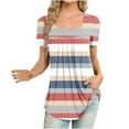 thumbnail image 1 of Birdeem T-Shirt Décontracté à Manches Courtes Imprimé Mode pour Femmes, 1 of 1
