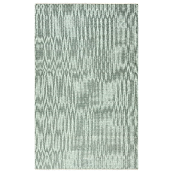 Gatney Rugs Pointe Area Rug TW2927 Green Lines Thin 3' x 5' Rectangle