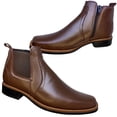 thumbnail image 5 of Botines Hombre Casuales en Piel Vacuno Botas de Cierre Lateral y Punta Cuadrada MD10 Enco Footwear Enco Footwear mod.20 Botín Chelsea Bota Casual Piel Vacuno, 5 of 5