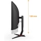 thumbnail image 5 of AOC - CU34G2XP Monitor de Juegos Curvo VA de 34", WQHD (3440x1440), 180 Hz, 1 Ms, Freesync, HDR 400 - Negro/plata/rojo, 5 of 5