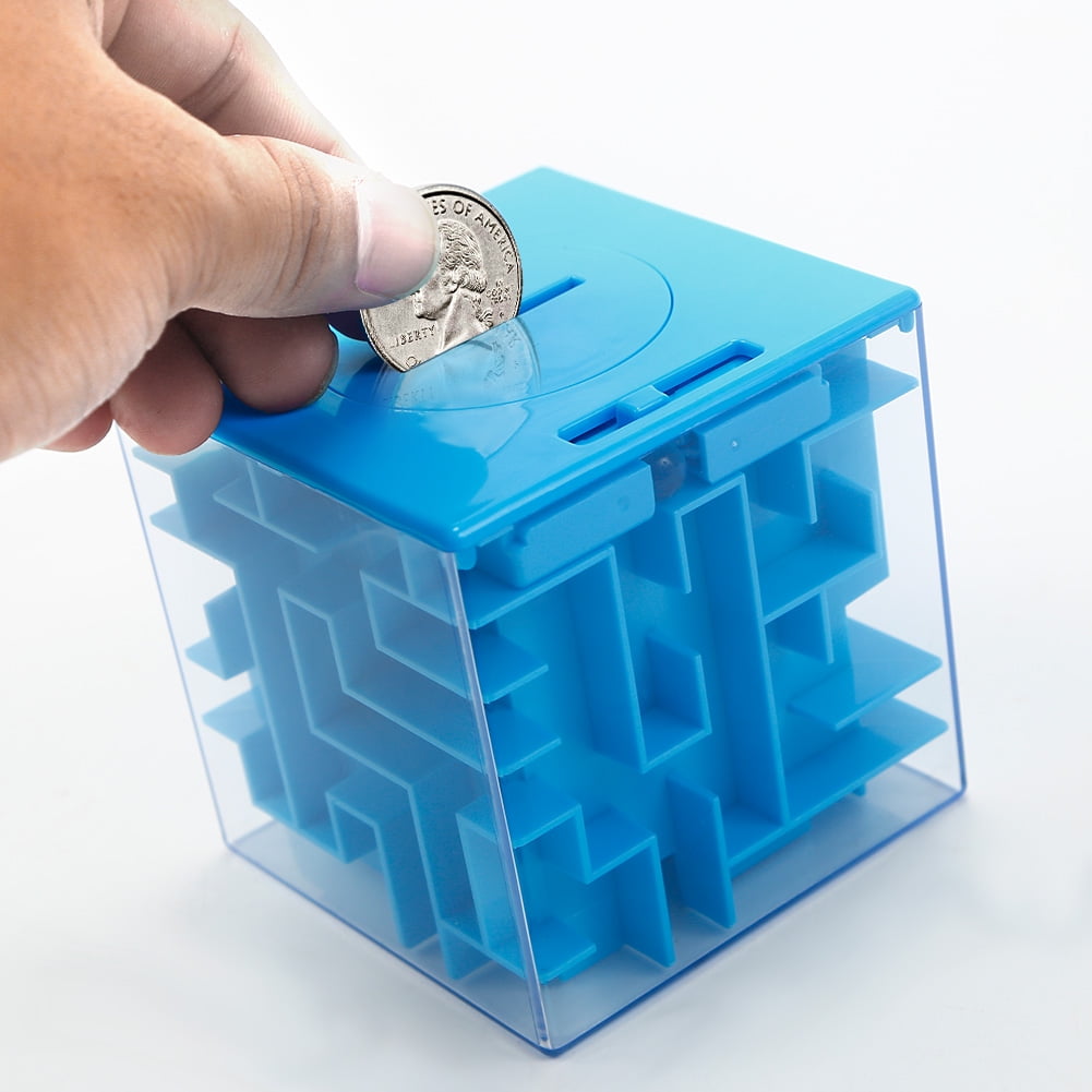 rubik's cube piggy bank