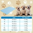 thumbnail image 4 of DcGZvy Cooling Mat for Cats Ice Bed for Dog, 15.75"x11.81" Pet Cooling Pads for Dogs Cool Mat, Cooling Mattress Pad Cooling Pet Bed (XS), 4 of 9