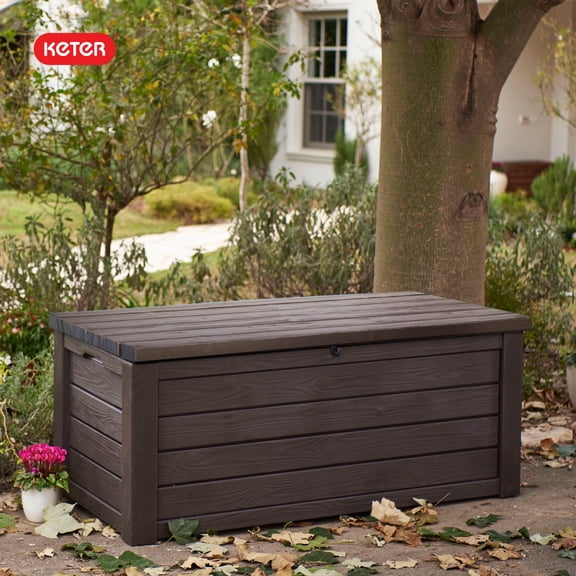 Keter Eastwood 150 Gallon Resin and Plastic Deck Box