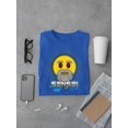 thumbnail image 3 of Sensei Emoji Dojo - Wise Master Retro Graphic Men's T-shirt, 3 of 4