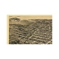 thumbnail image 4 of Historic Panoramic View - Macon Georgia - Wellge 1887 - Vintage Wall Art, 4 of 4