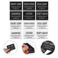 thumbnail image 4 of 12PCS Bathroom Labels Organization Labels Waterproof Refillable Bottle Stickers Label for Hand Soap Shampoo Conditioner Lotion Stickers, 4 of 4