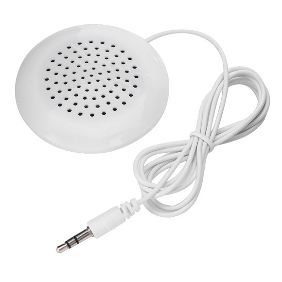 Altavoz Estéreo, Altavoz Portátil, Potente Altavoz Subwoofer Blanco De 3,5 Mm Reproductor De CD Compatible Con MP3 Compatible Con MP4 Para Teléfono
