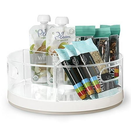 Youcopia Crazy Susan Kitchen Cabinet Turntable And Snack Organizer