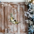 thumbnail image 6 of balikha 2 Pieces Metal Floral Hoops Circle Wall Hanging Crafts for DIY Plant Hangers Diameter 45 cm, 6 of 9