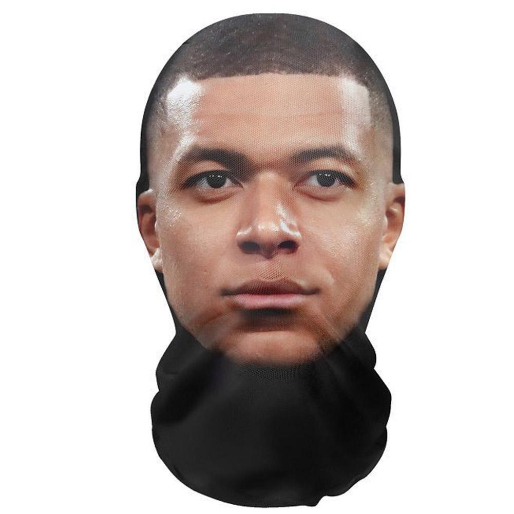 Masque Visage Personnalisé 3D – Impression Photo HD – Maille Respirante – Pour Déguisement, Événements, Support