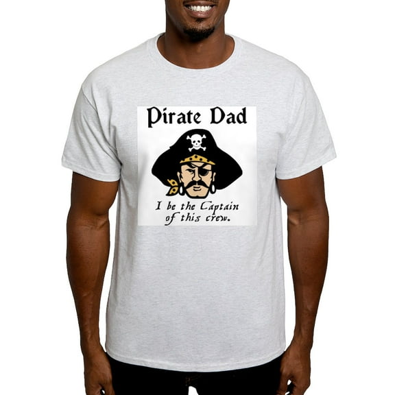 CafePress - Pirate Dad Light T Shirt - Men's Classic Graphic T-Shirt