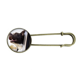 thumbnail image 1 of Perro negro animal foto foto EsES Broche De Broche De Metal Antiguo Unbranded M, 1 of 3