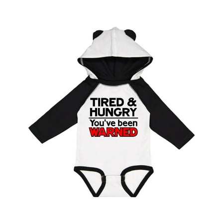 

Inktastic Tired & Hungry Gift Baby Boy or Baby Girl Long Sleeve Bodysuit