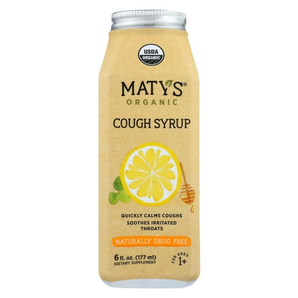 Maty's Cough Syrup Organic 6 Fl Oz.