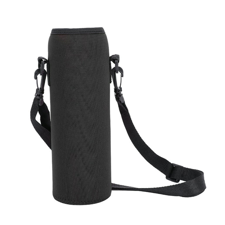 Monggria Magnetic Water Bottle Holder - Built-in Magnet for Easy Attachment  to Exercise Equipment - Multi-Purpose - with Sling - Waterproof - Cordura