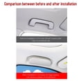 thumbnail image 2 of Labymos Car Glasses Case Sunglasses Holder Glasses Case Storage Box for Driver Side Overhead Grab, 2 of 8
