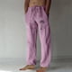 thumbnail image 1 of Puntoco Pantalones casuales largos para hombre, pantalones casuales con estampado de moda para hombre, cintura elástica con bolsillos, pantalones deportivos, 1 of 4