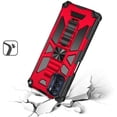 thumbnail image 3 of 6goodeals Case for Motorola Moto G Stylus 5G (2022) with Tempered Glass Screen Protector (Full Coverage), Full-Body Protective [Military-Grade], Magnetic Car Mount Ring Holder, Heavy-Duty Case (Red), 3 of 3