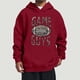 thumbnail image 3 of Gibobby Sudadera con capucha hombre Sudadera DE Bloques con Capucha Colores Stretch Hombre Hoodie(Vino,G), 3 of 4