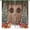 Christmas-02, variant on Christmas Tree Christmas Window Red Xmas Window Treatments for Kitchen Living Room Home Bedroom Winter Snow Xmas Tree Gift Family Party New Year Party Drapes, 84x84 Inch 2 Panels