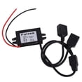 thumbnail image 1 of Kuymtek Dual USB 12V 24V a 5V DC/DC Step-Down Power Adapter Converter Inversor, 1 of 7