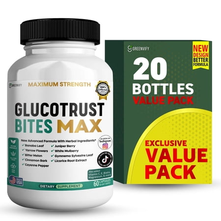 GreenVify GlucoTrust Bites Max – Daily Wellness & Nutritional Support Chews