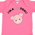 thumbnail image 4 of Inktastic I'm a Pig Deal Cute Pig Pun Boys or Girls Baby Bodysuit, 4 of 5