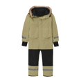 thumbnail image 5 of LUOGENLI Outfits Girl Rompers 3-6 Months Long Pants Snowsuit Children Boys Ski Suit Thermal Overall Winter Warm Snow Windproof Suit Removable Hood Mud Outdoor Softshell Suit Light Green 12-13 Years, 5 of 7