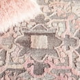 thumbnail image 6 of SAFAVIEH Marquee Andrina Medallion Polyester Area Rug, Grey/Pink, 8' x 10', 6 of 8