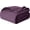 Purple, variant on Elegant Comfort Cotton Waffle Blanket, Lightweight All-Season Bed Blanket,King Size 90x108 Inches, Purple