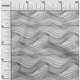 thumbnail image 2 of oneOone Velvet Gray Fabric Abstract Stripe Craft Projects Decor Fabric Printed By The Yard 58 Inch Wide, 2 of 5