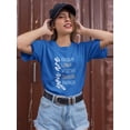 thumbnail image 2 of Known, Loved And Worthy T-Shirt Women -Smartprints Designs, Female 3X-Large, 2 of 4