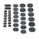 thumbnail image 1 of Rocas De Masaje De Basalto, Relajación Corporal, 36 Piezas, Juego De Piedras De Basalto De 4 Tamaños Para El Hogar, 1 of 7