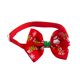 thumbnail image 2 of Greeniant Navidad Mascota Regalo Perro Gato Cuello Pajaritas Cachorro Higiene Decoración Aseo de mascotas rojo, 2 of 7