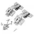 thumbnail image 4 of Zerodis Corner Fold Hinge 135 Degree Angle Hinge Connection With Screws For Cabinet Door, 4 of 8