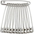 thumbnail image 1 of 60pcs Large Safety Pins - Durable Rust-resistant Nickel Plated Steel Pins, 1 of 5