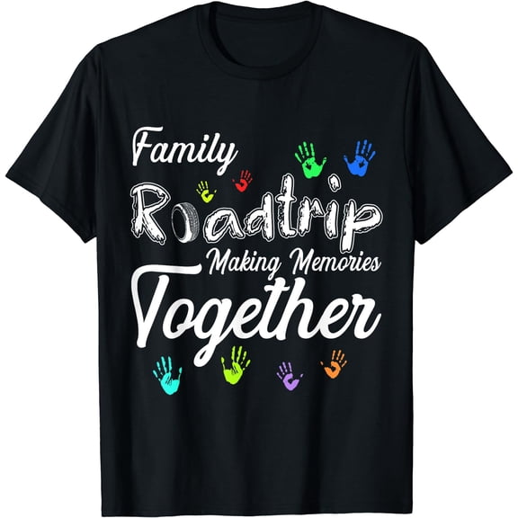 Cool Family Roadtrip making memories together T-Shirt Black Small